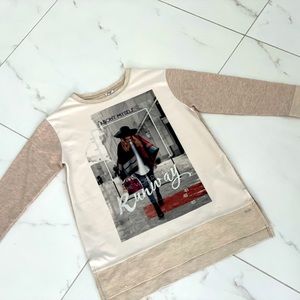 Beautiful Mayoral girl sweatshirt 10 years old.